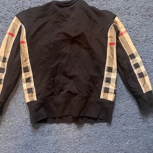 Burberry Black and Tan Sweater